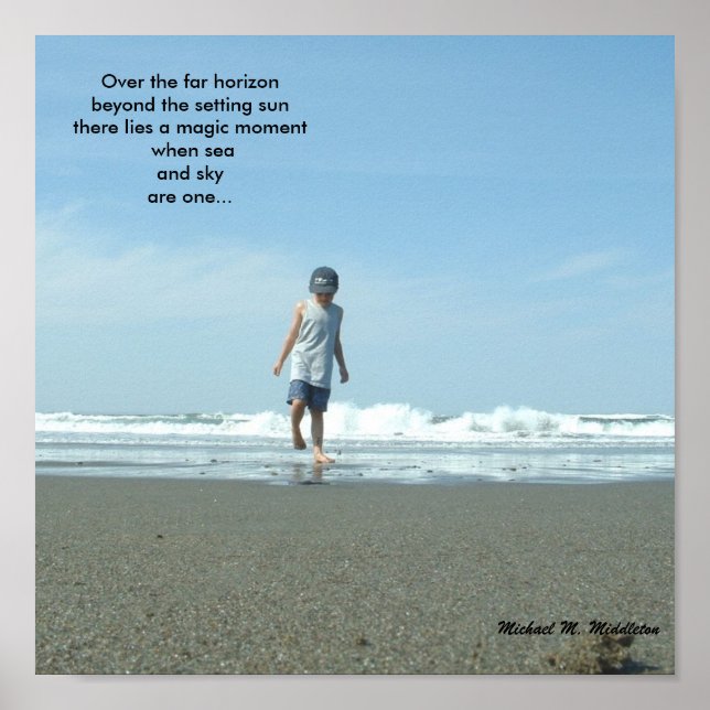 Póster Mar e Céu (Frente)