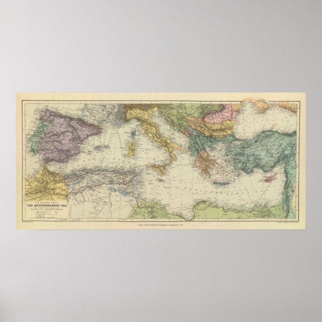 Poster Mar Mediterrâneo 2 (Frente)