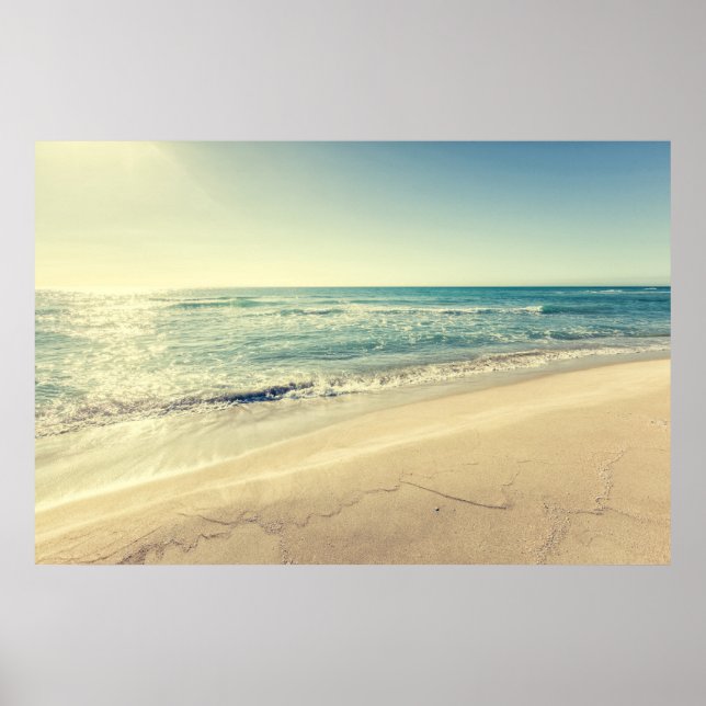 Poster Mar no inverno (Frente)