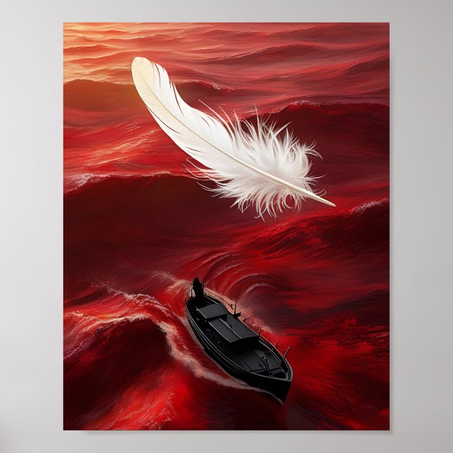 Poster Mar Vermelho (Frente)