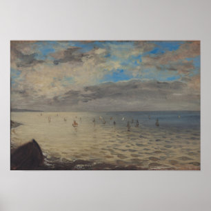 Póster Mar Visto das Alturas do Dieppe