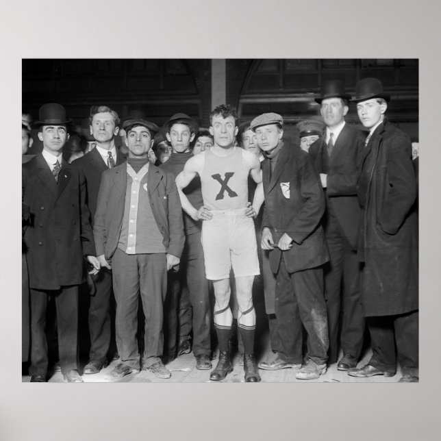 Poster Maratona Brooklyn, 1909 (Frente)