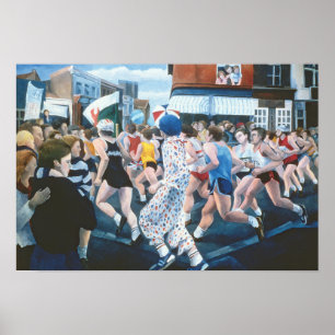 Poster Maratona Londres 1996