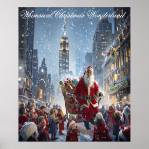 Poster Maravilha de Natal Whimsical