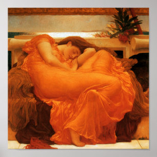 Póster Maravilha em junho Frederic Leighton Fine Art