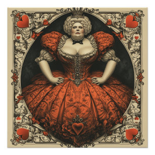 Póster Maravilha Rainha de Corações: Senhorita de Cabeças