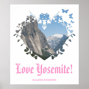 Poster maravilhoso de Yosemite!