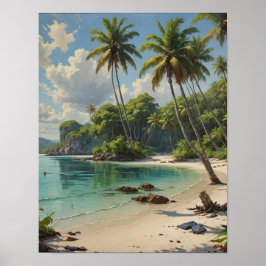 Poster Maravilhoso ponto de mergulho secreto