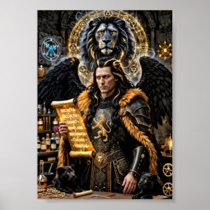 Poster Marbas: Demônio da Cura e do Conhecimento