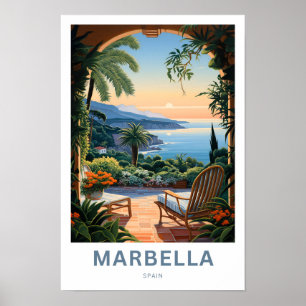 Poster Marbella Espanha