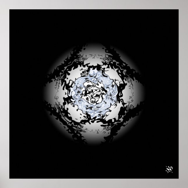 Poster Marble (série n° 0.1 de bolinhas) (Frente)