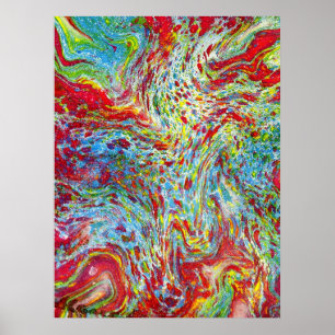 Poster Marbling mestre-encadernador