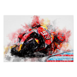 Póster Marc Marquez