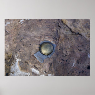 Póster Marcador USGS do Ponto Hopi
