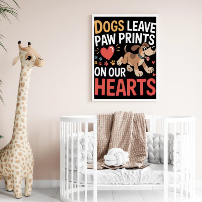 Poster Marcas de Patas que Duram nos Corações (Criador carregado)