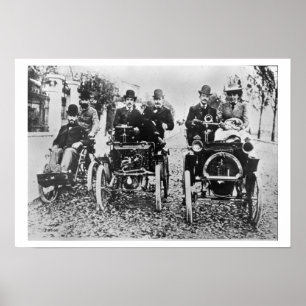 Póster Marcel (d.1903) e Louis (1877-1944) Renault driv