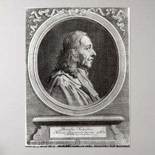 Póster Marcello Malpighi envelheceu 67, 1694