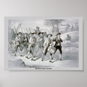 Póster Marcha a lutar pela liberdade