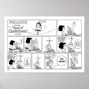 Poster Marcie & Peppermint Patty Na Sala De Aula