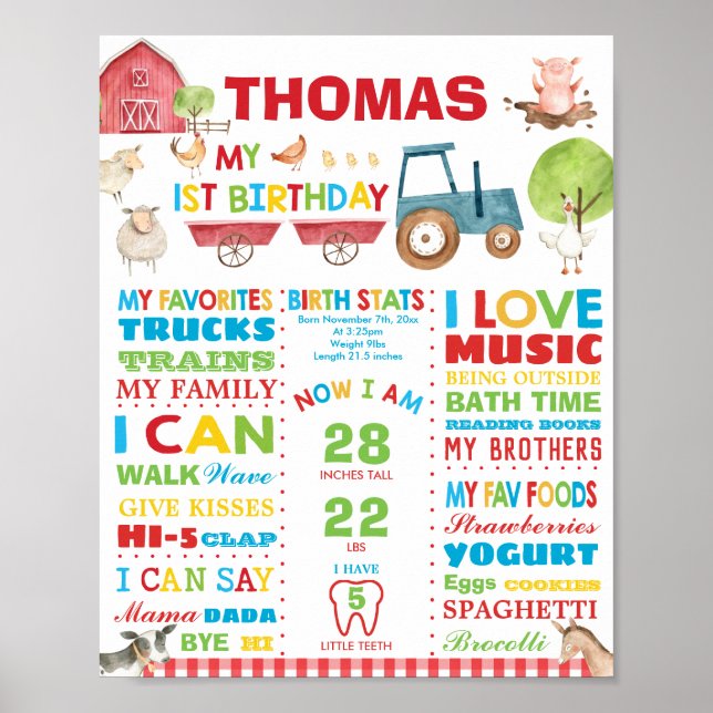 Poster Marco de 1º Aniversário do Quintal da Fazenda Esta (Frente)