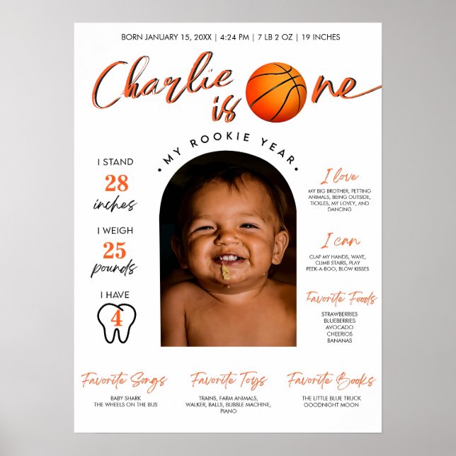 Poster Marco do Ano - Primeiro Ano (Frente)