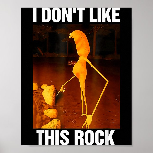 Poster Marcus O Meme do Verme Robert Não Gosto Desta Roch (Frente)