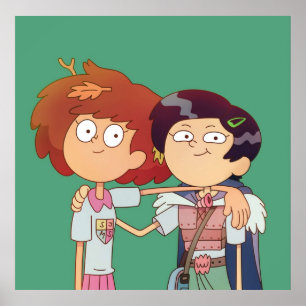 Poster Marcy e Anne Amphibia