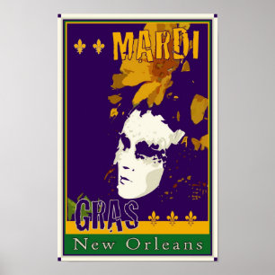 Poster Mardi Gras