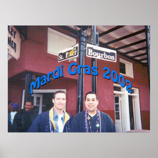 Poster Mardi Gras 2002 (Frente)