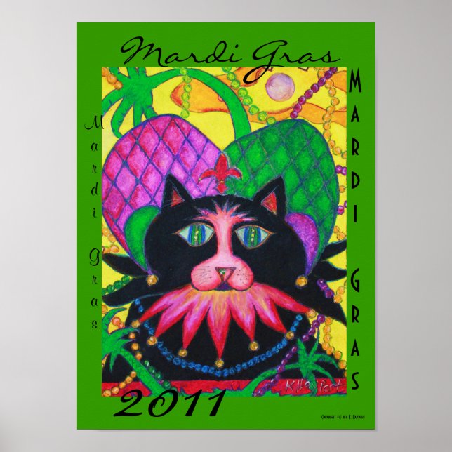 Poster Mardi Gras 2011 Mardi Gras (Frente)
