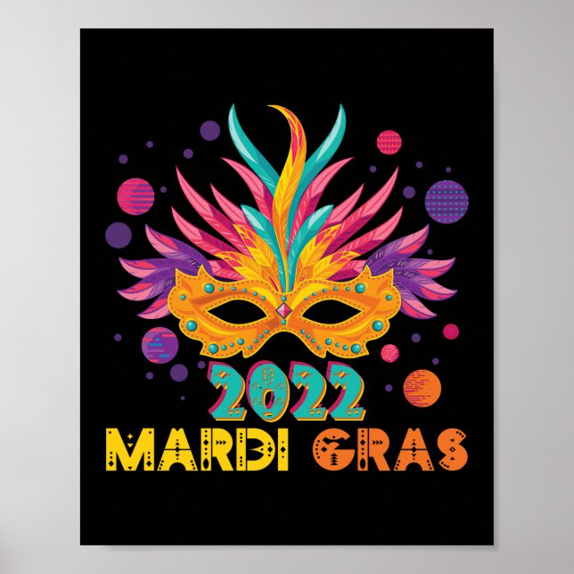Poster Mardi Gras 2022 (Frente)