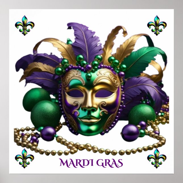 Poster Mardi Gras 2024 (Frente)