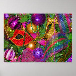 Poster mardi gras art print