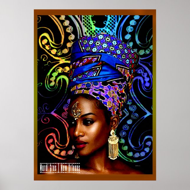 Poster Mardi Gras | Nova Orleans (Frente)