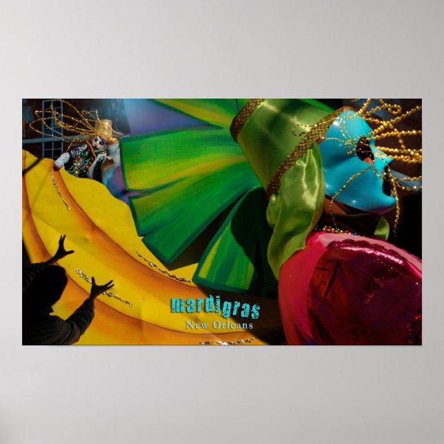 Poster Mardi Gras Parade (Frente)