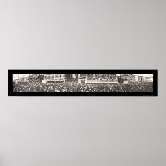 Póster Mardi Gras Parade Foto 1910 (Frente)