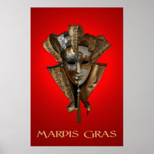 Poster Mardis Gras 36 x 24