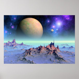 Póster Maré celestial