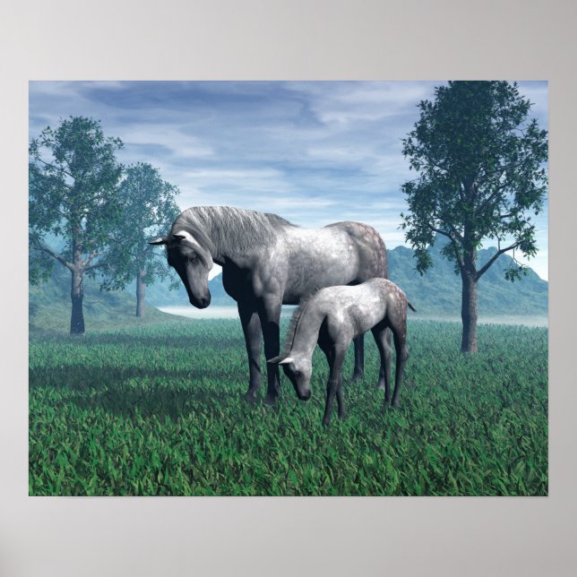 Póster Mare e Foal (Frente)