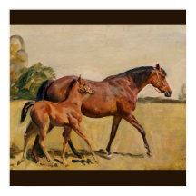Mare e Foal por Munnings