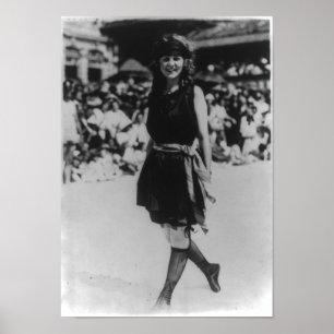 Poster Margaret Gorman, Primeira Miss AMÉRICA