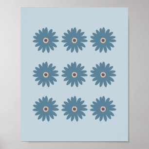 Poster Margarida Azul