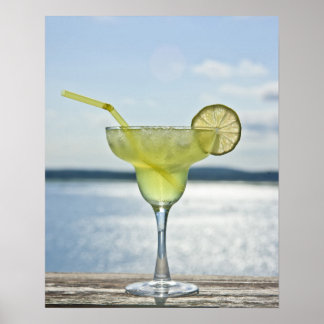 Póster Margarita pelo mar