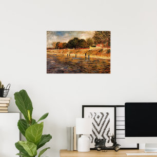 Póster Margens do Sena por Vincent van Gogh