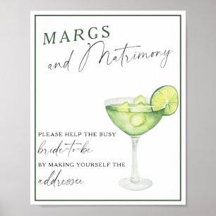 Poster Margs & Matrimony Ajuda a movimentada noiva