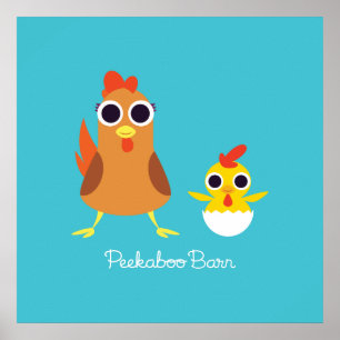 Póster Maria & Bandit the Chickens