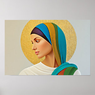 Poster Maria: Graça do Coração Imaculado