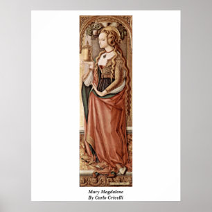 Poster Maria Madalena. Por Carlo Crivelli