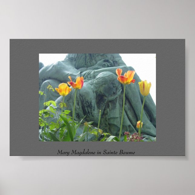 Poster maria magdalene em Sainte Baume (Frente)