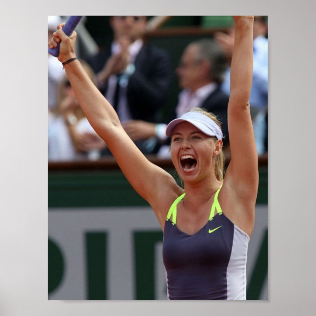 Poster Maria Sharapova (Frente)
